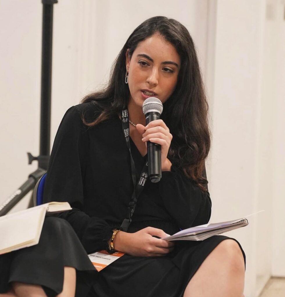 Read more about the article KaleidHERscope – Episode 32: Evie Theocharous, board member of Cyprus Youth DiplomaCY, discusses substantive inclusion of youth in the Cyprus peace process (26/9/2024)