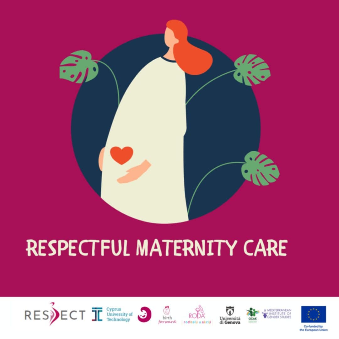 You are currently viewing KaleidHERscope – Episode 44: Ioli Orphanides Eteocleous & Giota Doukanari of Birth Forward explain the ‘RESPECT – Toward a culture of Respectful Maternity Care (RMC)’ project (13/3/2025)