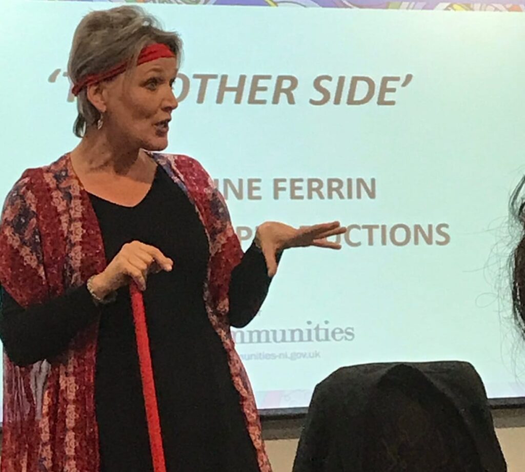 Read more about the article KaleidHERscope – Episode 62: Catherine Ferrin, a domestic abuse educator & using drama to raise awareness about gender-based violence (23/12/2025)